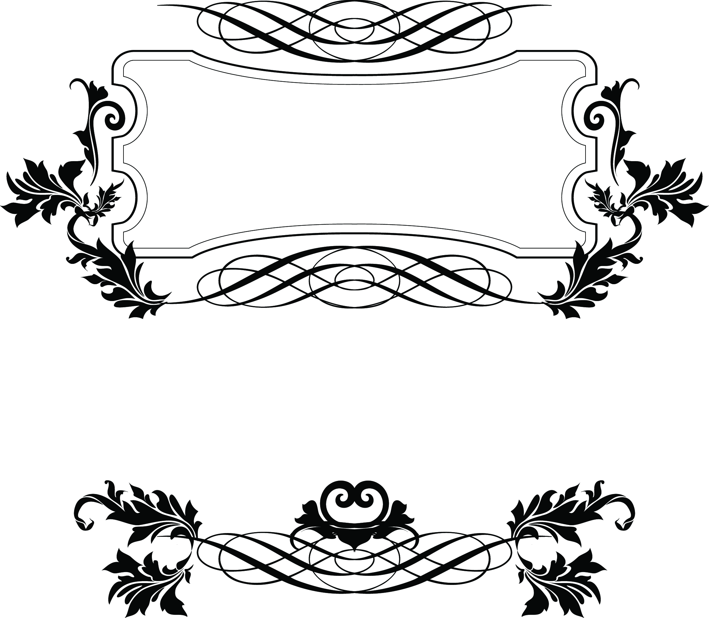 Free Vector Decorative Borders