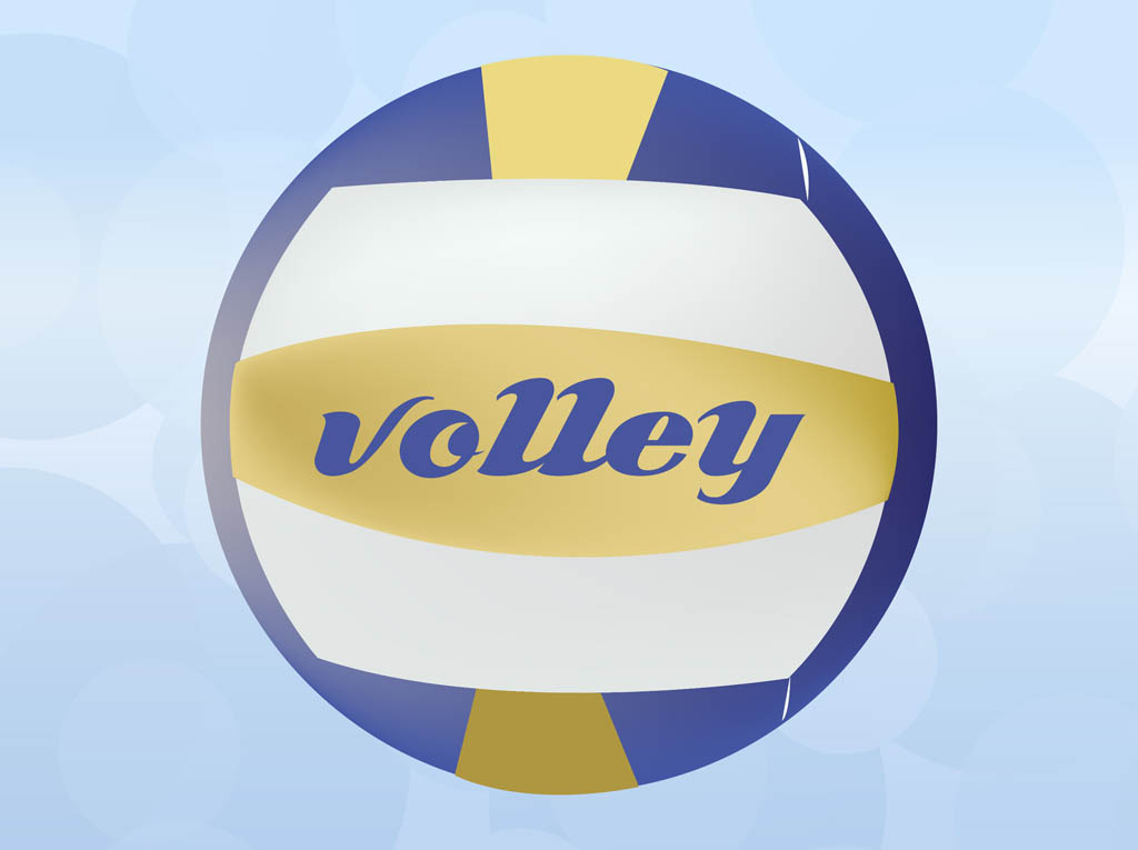 Free Vector Volleyball Clip Art