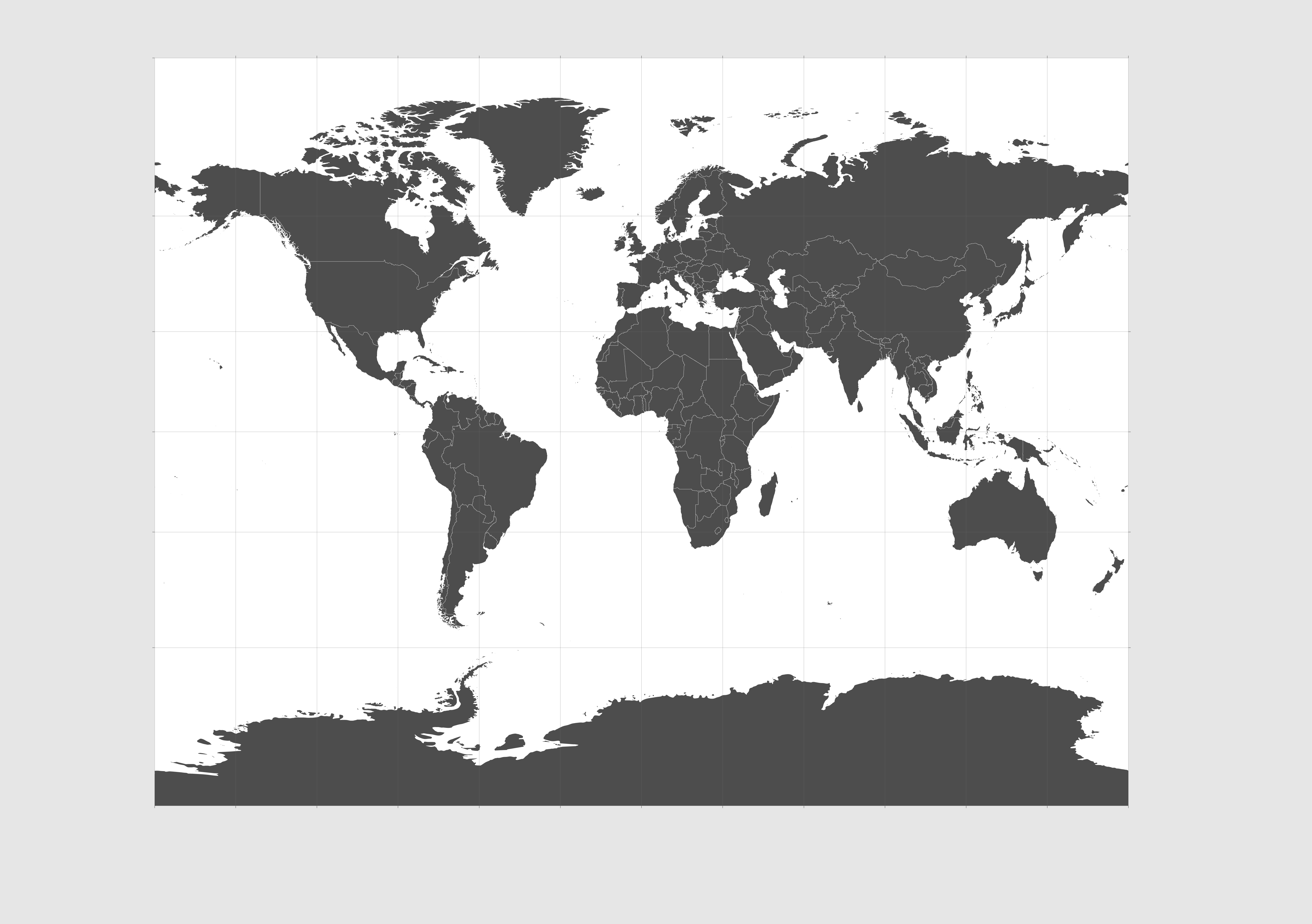 Download World Map Black White High Resolution World