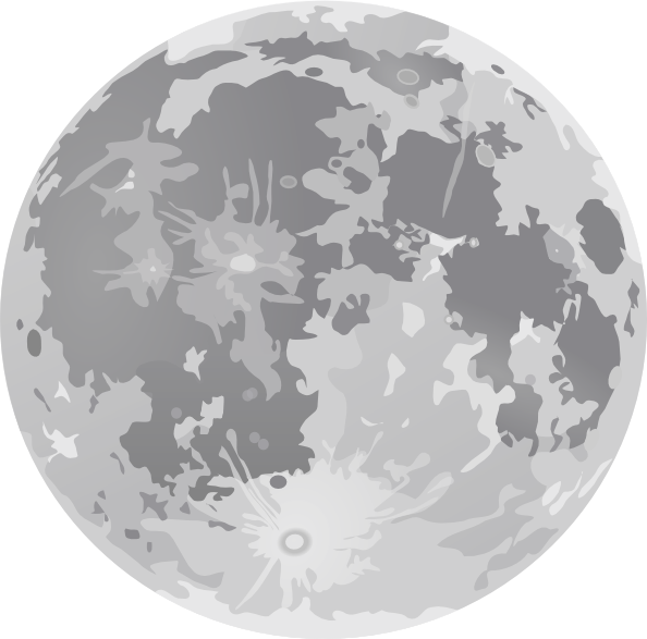 Full Moon Cartoon Clip Art