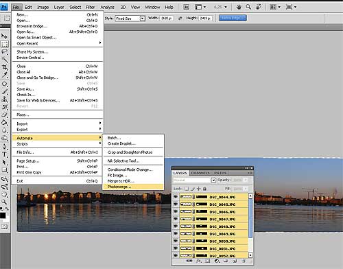 GigaPan Stitch Software