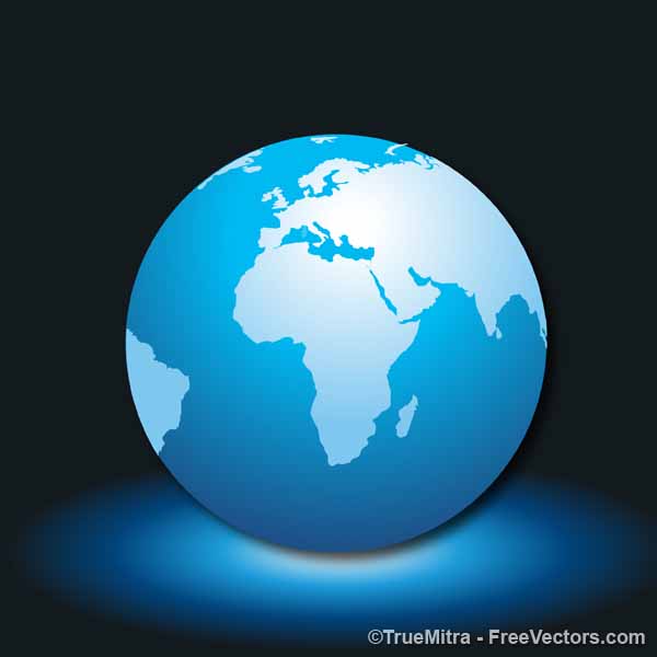 Globe Icon Vector Free
