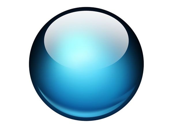 Glossy Ball Icon