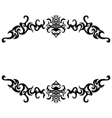 Gothic Border Clip Art