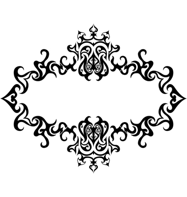 Gothic Frame Vector