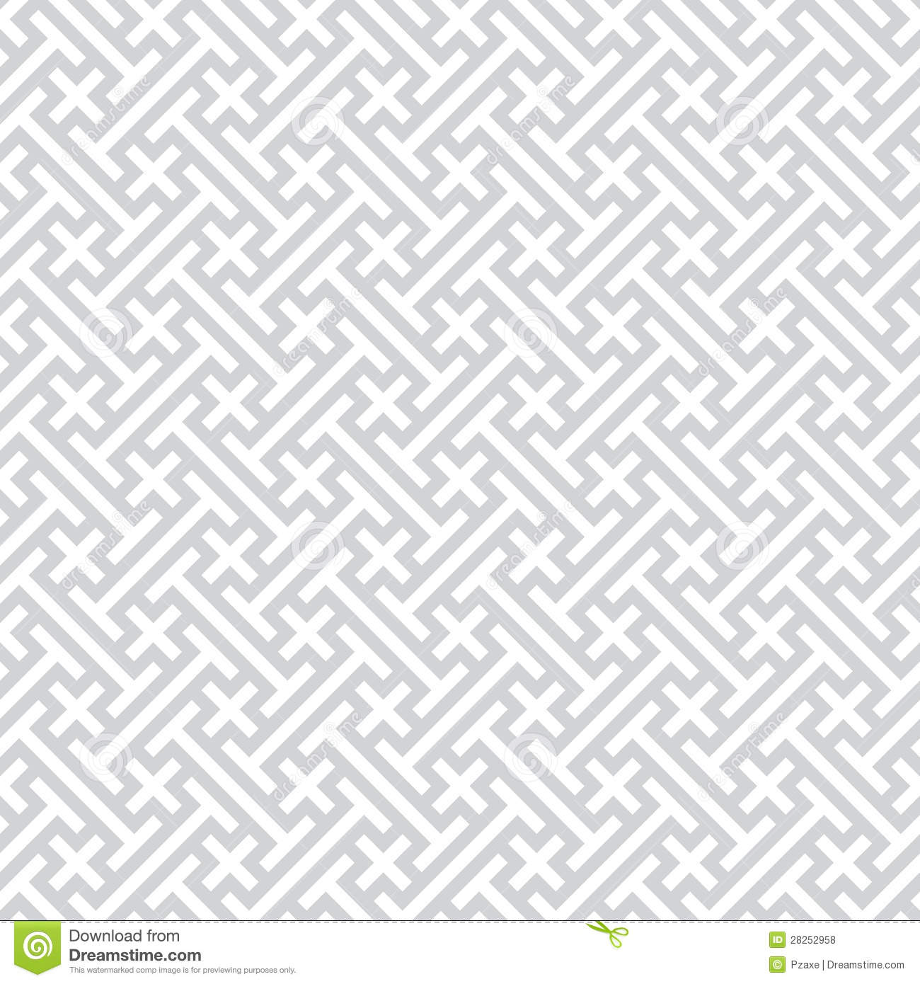 Gray Geometric Pattern