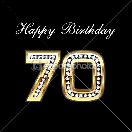 17 70th Birthday Vector Images