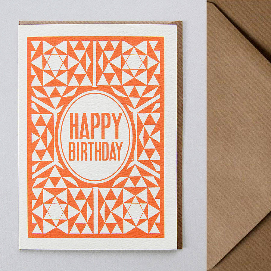 Happy Birthday Greeting Card