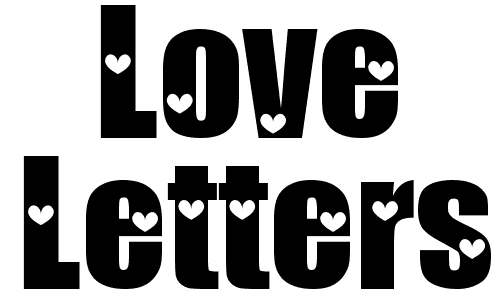 Heart Love Letter Fonts Heart Love Letter Fonts