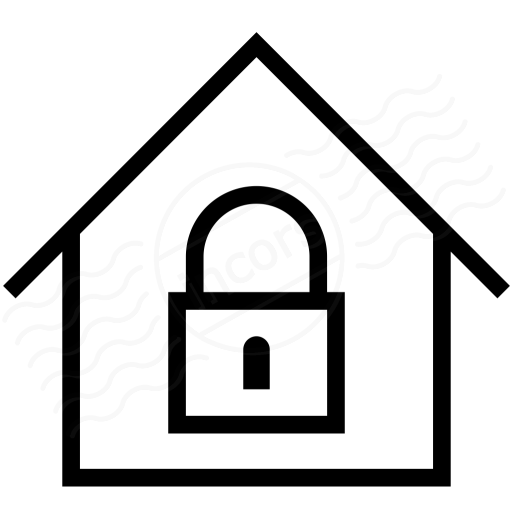 Home Security Lock Icons