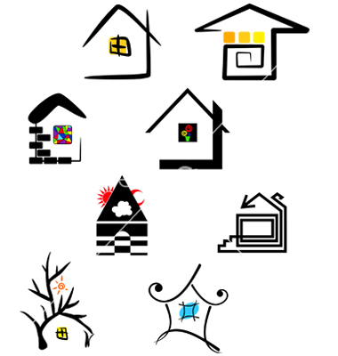 18 Free Icon Vectors House Solids Images