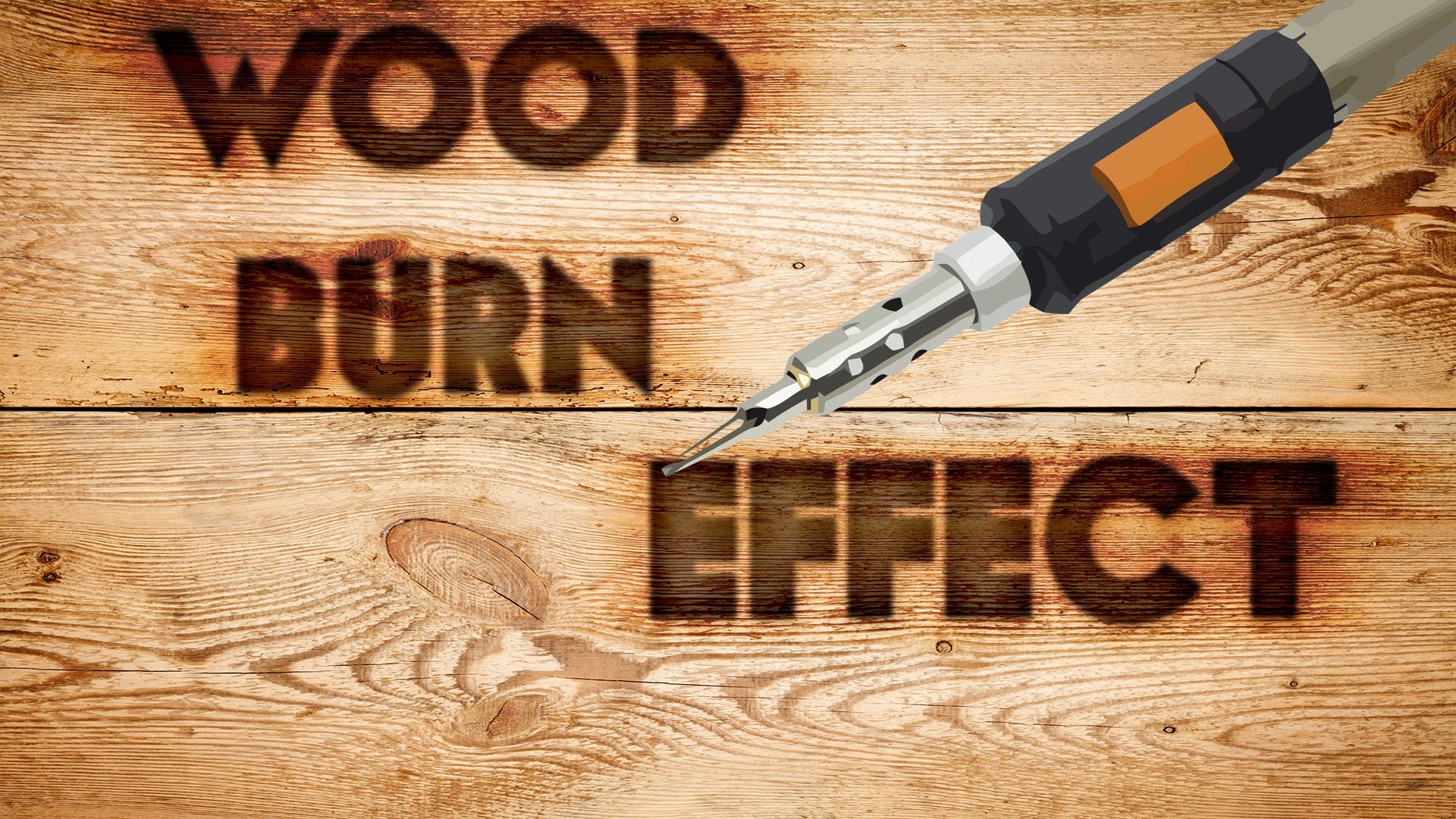 How to Wood Burn Fonts into Photoshop