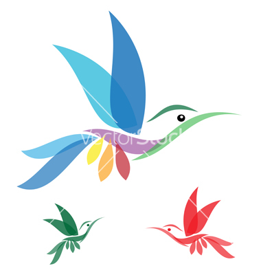 Hummingbird Vector Clip Art