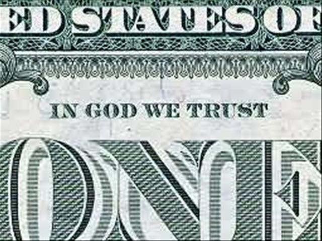 In God We Trust Dollar Bill