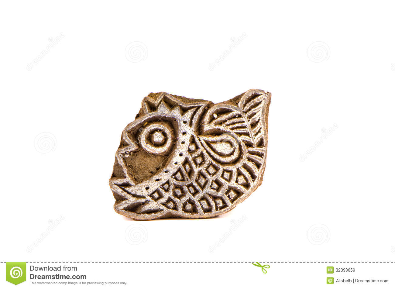 Indian Wood Block Textile Design Indian Wood Block Textile Design