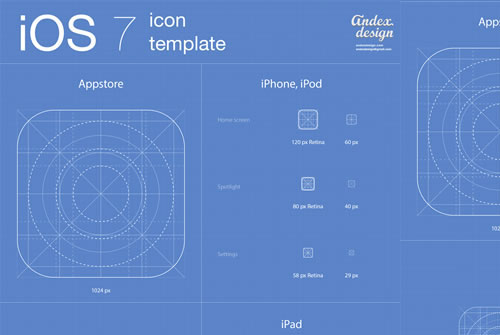 iOS App Icon Template