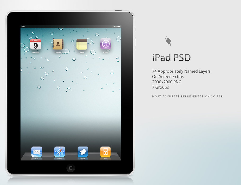 iPad PSD