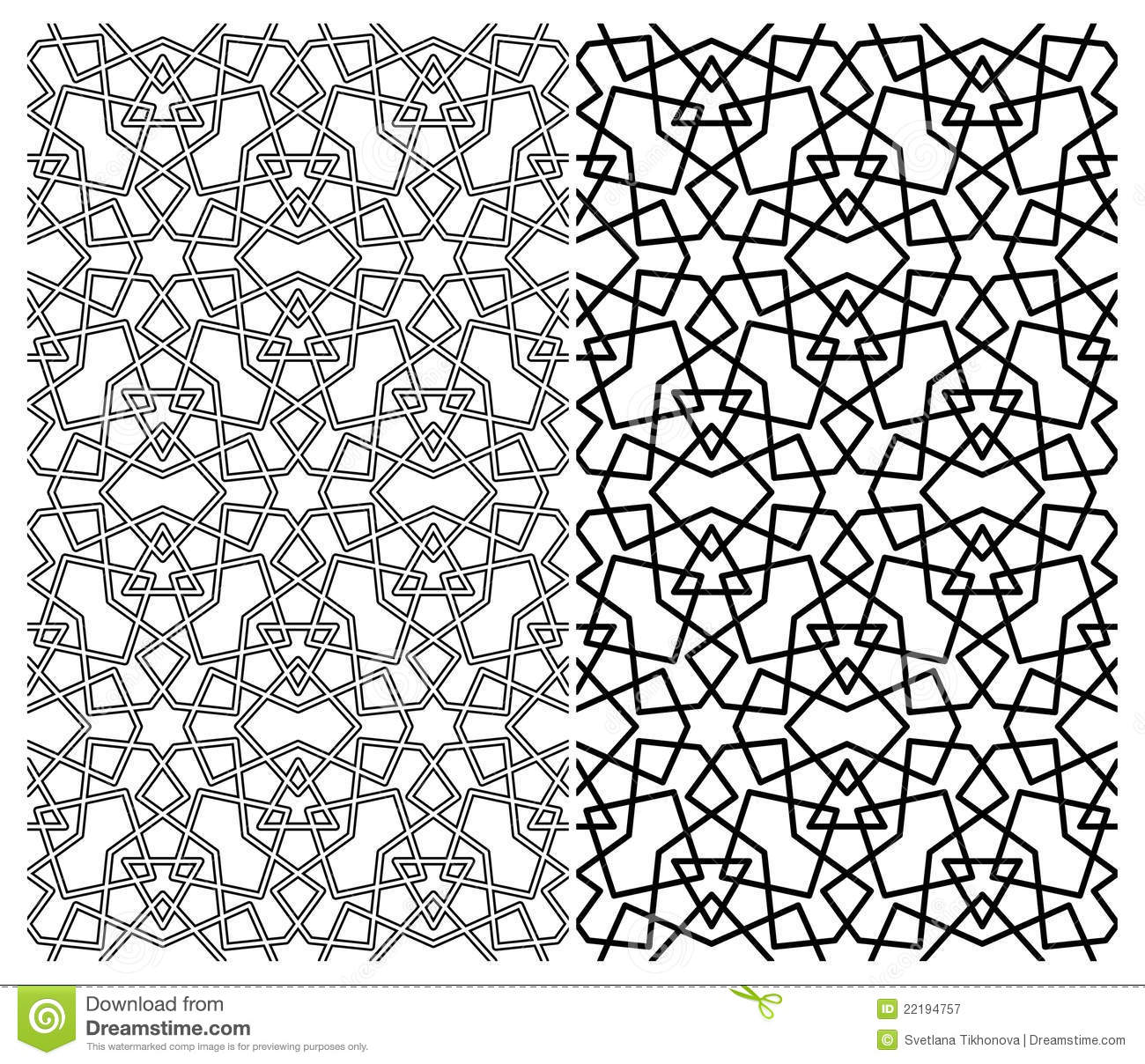 Islamic Geometric Design Patterns