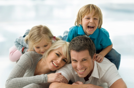 Kid Helping a Family Member with Autism Kid Helping a Family Member with Autism