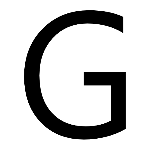Letter G Icon