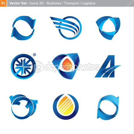 Logistics Icons Vector