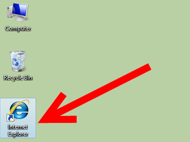 Lost Internet Explorer Icon On Desktop