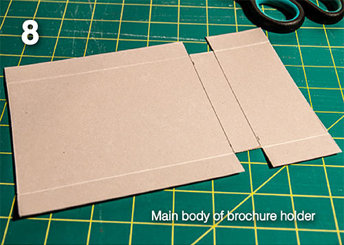 Make Your Own Brochure Holder