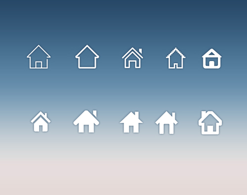 Material Design Home Icon