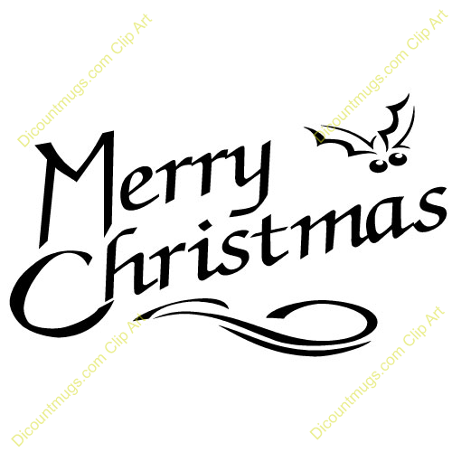 Merry Christmas Religious Clip Art