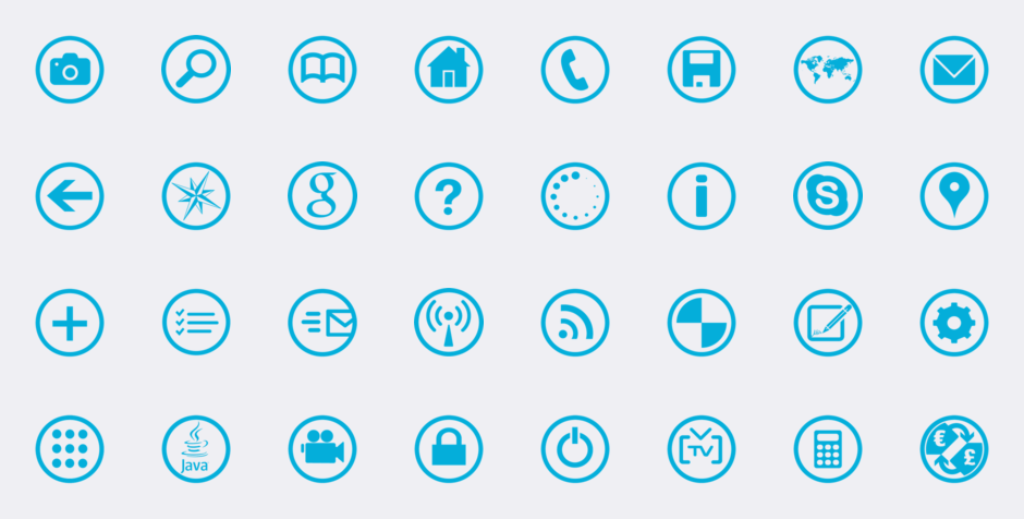 Metro UI Icons