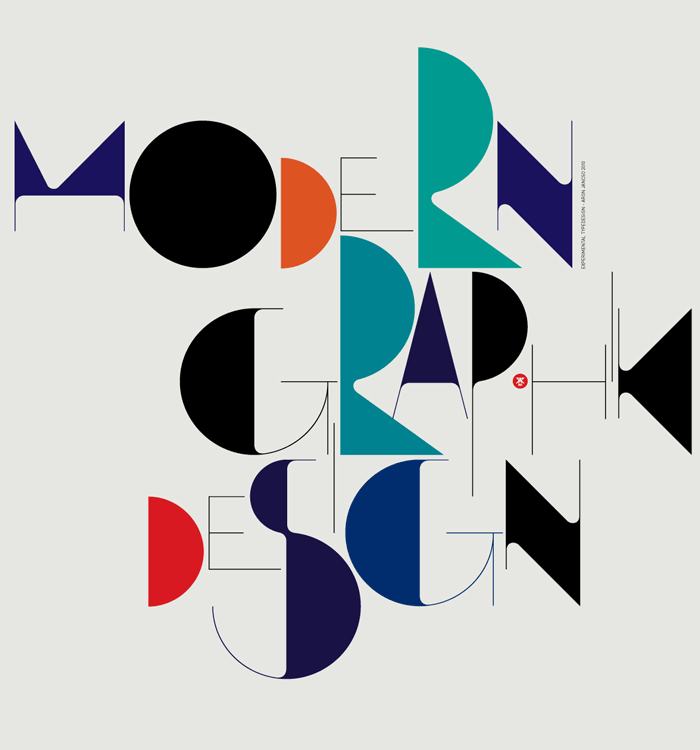 Modern Graphic Design Typography