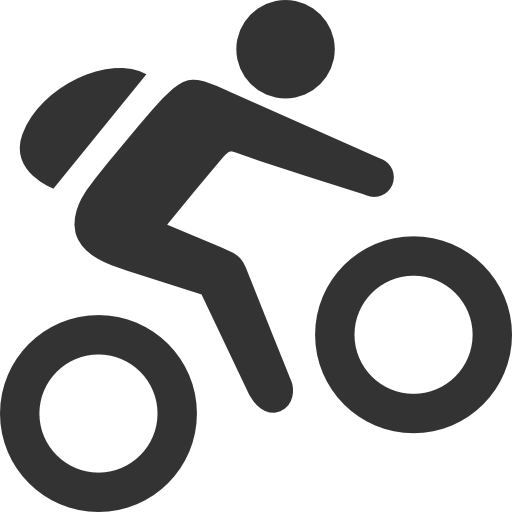 Mountain Biking Icon