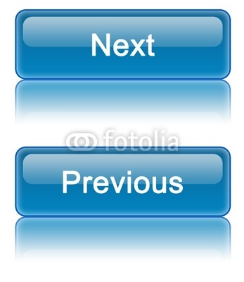 Next Previous Button Blue