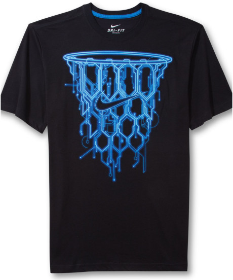 Nike Blue Basketball Net Shirt Nike Blue Basketball Net Shirt