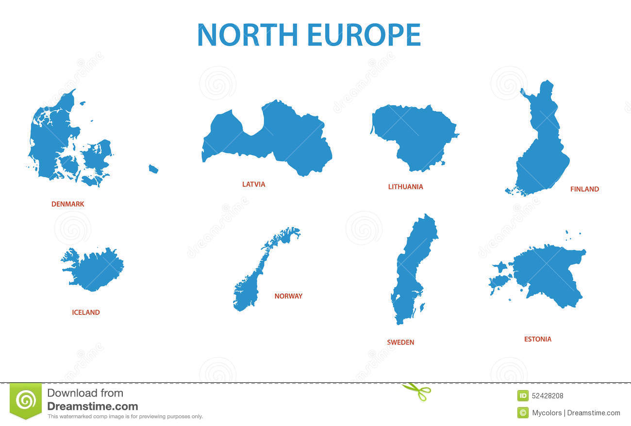 North Europe Map