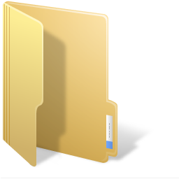 Open File Folder Desktop Icons