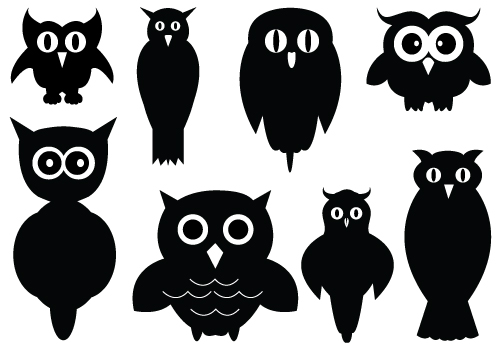 Owl Silhouette Clip Art