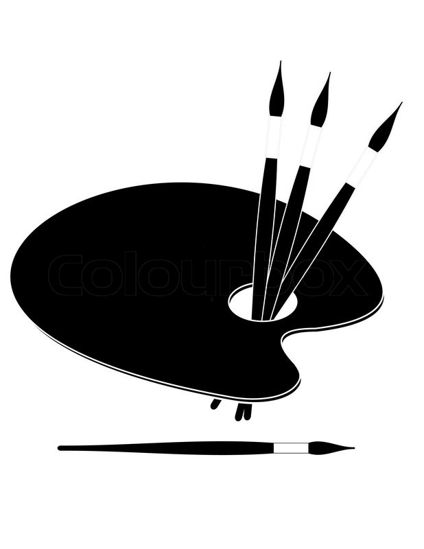 Paint Brush Clip Art Symbols