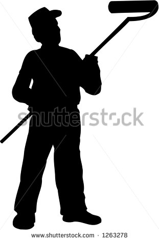 Painter Silhouette Clip Art