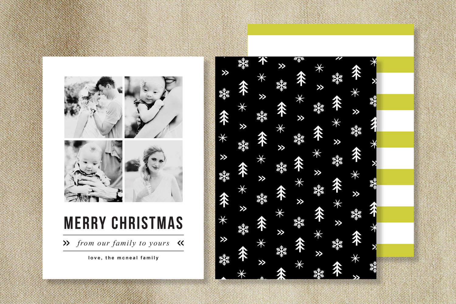 Photoshop Christmas Card Templates