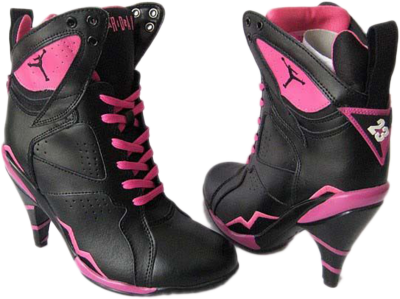 Pink and Black Jordan 7 Pink and Black Jordan 7