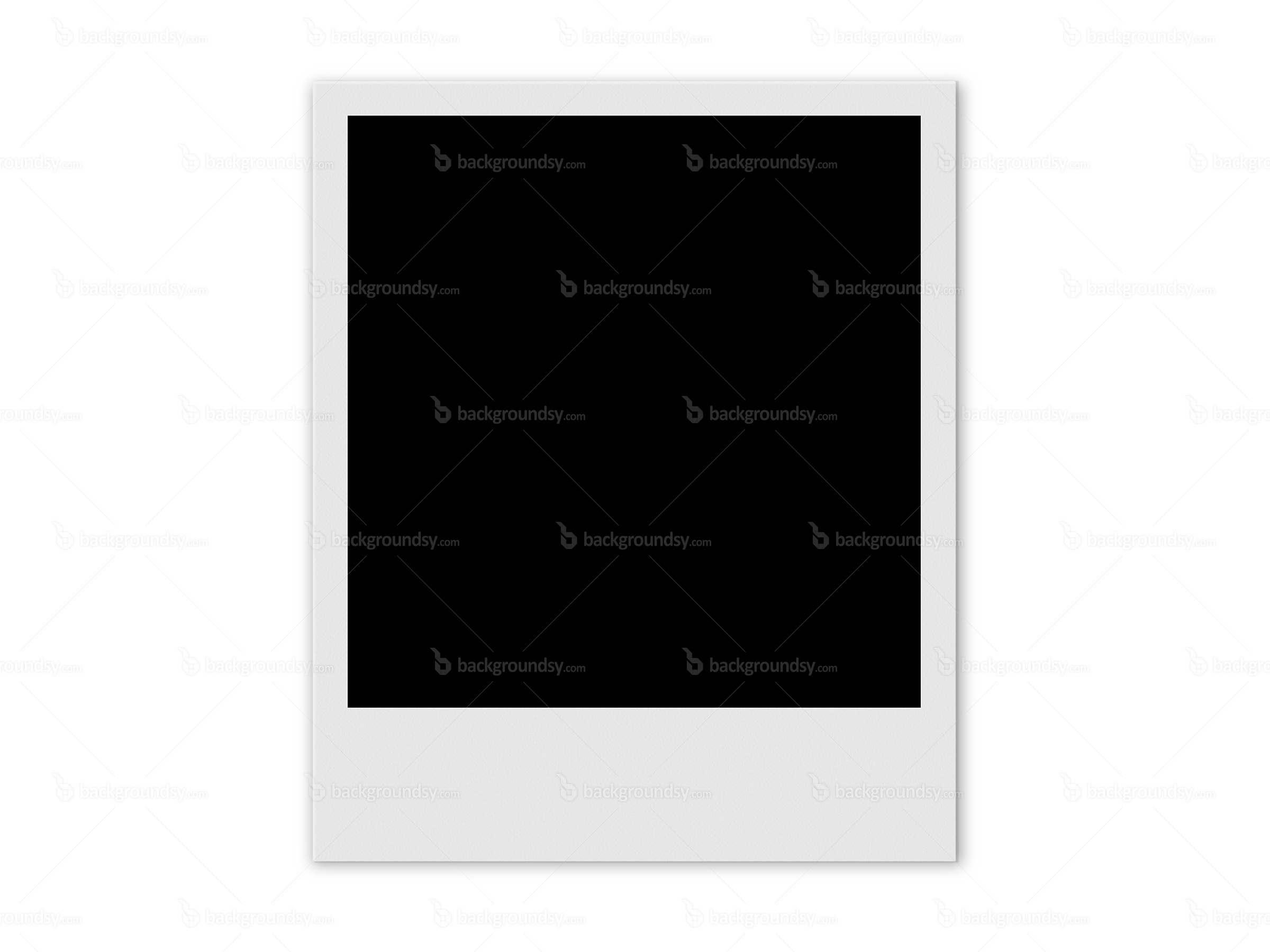 Polaroid Frame Template