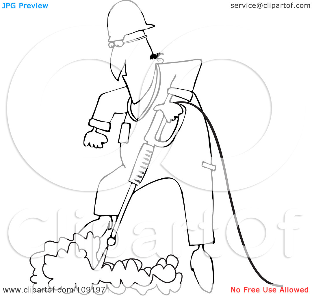 Pressure Washer Clip Art Vector