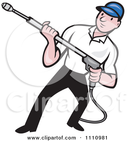 Pressure Washing Clip Art