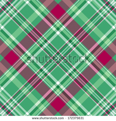 Purple and Green Checkered Pattern