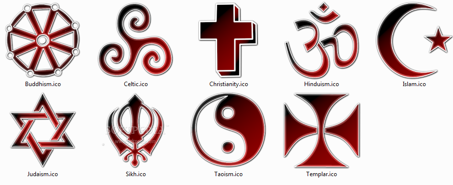 Religious Icons Symbols