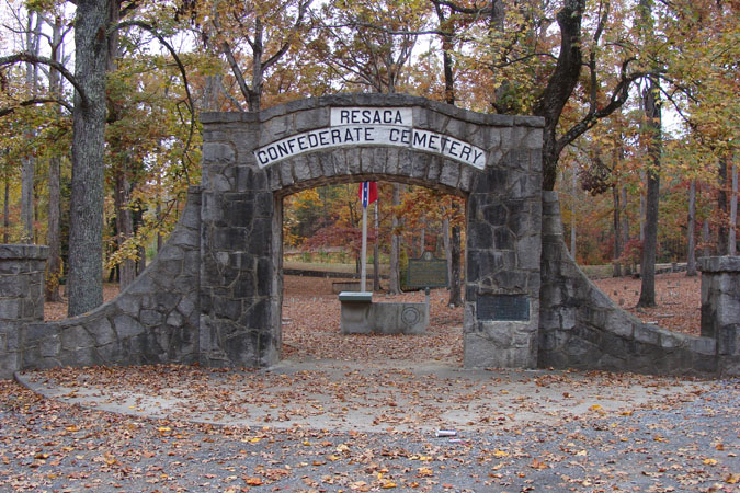 Resaca Confederate Cemetery Georgia