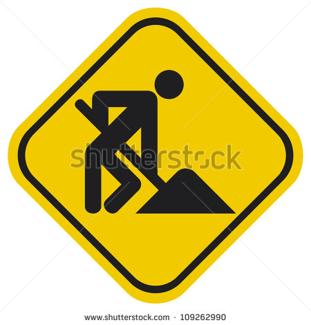 6 Road Construction Icon Images