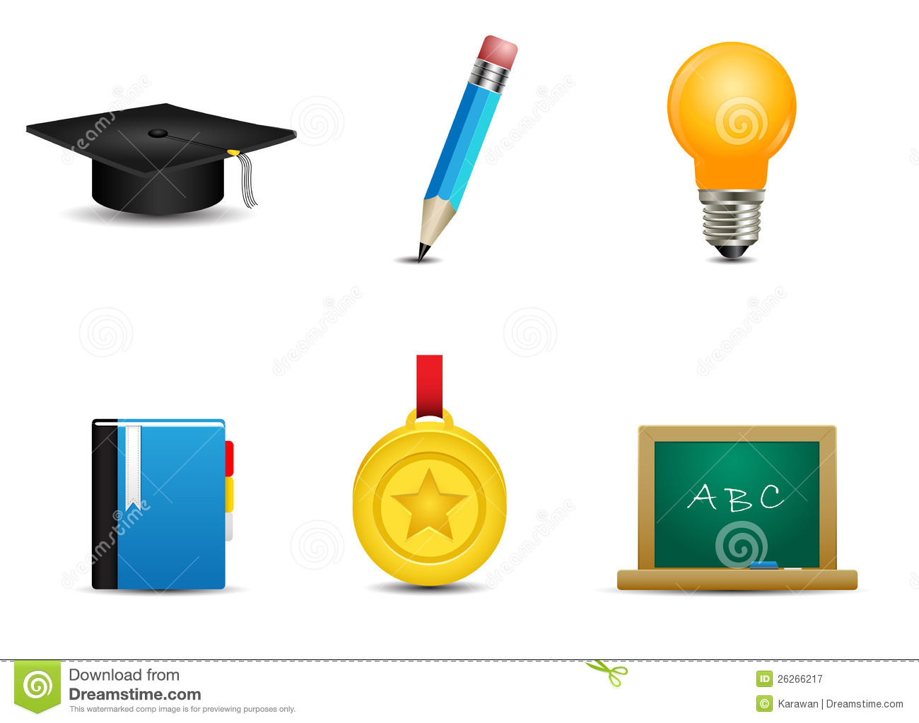 Royalty Free Education Icons