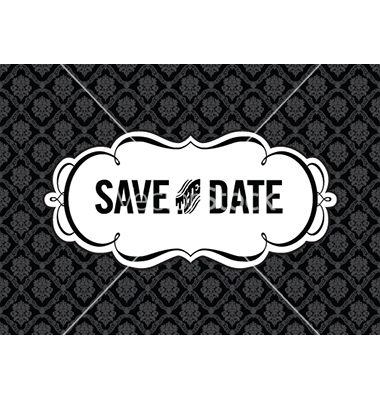 Save the Date Vector